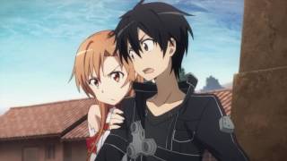 Kirito and Asuna AMV  Heavens Gonna Wait [upl. by Lagas]