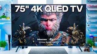 This 4K QLED Gaming TV Can Hit 240Hz  Hisense 75E7N Pro Review [upl. by Triley]