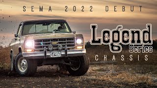 NEW Legend Series chassis SEMA 2022 debut  Chevy GMC CK10 amp Blazer [upl. by Elvin]