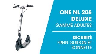 Trottinette pour adultes ONE NL 205 DELUXE GLOBBER [upl. by Ebanreb]