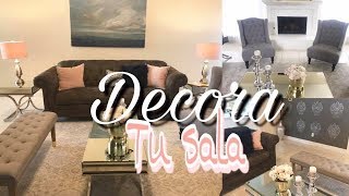 IDEAS PARA DECORAR TU SALA ELEGANTE Y BONITA [upl. by Annyrb]