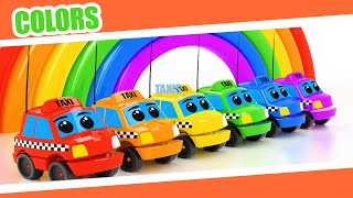 NEW What color is this Taxi  Learn the colors with Titounis [upl. by Bullock]