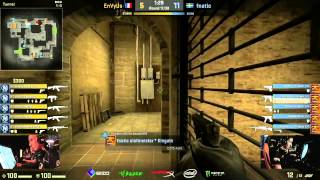 Fnatic vs EnVyUs on demirage  Dreamhack Tours 2015 Grand Finals CSGO FNC vs nV Game 2 [upl. by Ahseela]