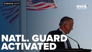 Nevada governor activates National Guard for Election Day support [upl. by Savannah355]