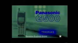 Panasonic G500 Reklamı Cem Yılmaz Kasım 1996 NETTE İLK [upl. by Rockafellow]