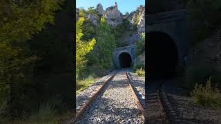 Enjoying the Velorail of Larzac  Bikerail in France [upl. by Yrad]