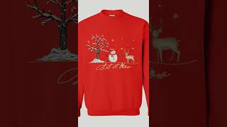 Mens Let It Snow Sweatshirt Hot trend winter 2024 Snowman Sweatshirt Casual Crewneck menswear [upl. by Crosley]