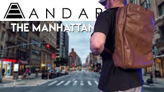 This backpack is a leather lovers dream The Manhattan from Andar First Impressions [upl. by Sabelle]