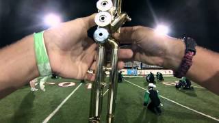 Marching Band Performs with Cavaliers [upl. by Osborne]