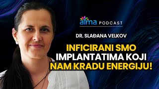 INFICIRANI SMO IMPLANTATIMA KOJI NAM KRADU ENERGIJU  DR SLAĐANA VELKOV PODCAST [upl. by Alfonzo]