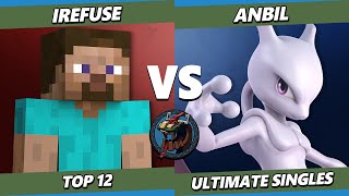 Valhalla IV  iRefuse Steve Vs Anbil Mewtwo Smash Ultimate  SSBU [upl. by Nole35]