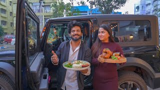 New car THARএ ROMANTIC lunchdate with Debolina Nandy 😍 [upl. by Lister]