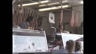 Farnworth Market in 1992 Tony James meat auctioneer [upl. by Itsud52]