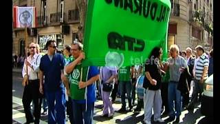 Paro y movilización de médicos de hospitales públicos porteños Telefe Noticias [upl. by Arikahc175]