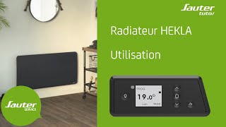 SAUTER  Comment utiliser le radiateur HEKLA [upl. by Furlani]