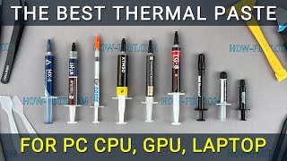 The Best Thermal Paste for PC CPU GPU and Laptop [upl. by Rimidalg]