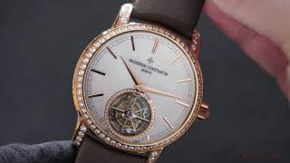 Vacheron Constantin Traditionnelle Tourbillon handson [upl. by Noremmac]