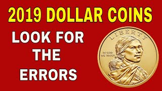 Look for the errors on new 2019 Native American dollar coin quotGoldenquot dollar coins to look for [upl. by Anoel]