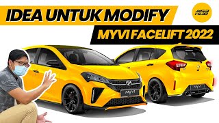 IDEA UNTUK MODIFY MYVI FACELIFT 2022 KORANG [upl. by Derina233]