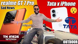 realme 14 India LaunchTata x iPhone😯Samsung XROPPO Reno 13 Comingrealme GT7 Pro 5800mAhTTN1626 [upl. by Porcia]