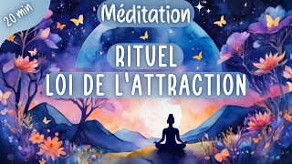 Méditation dAutomne🍁 Rituel Loi de lAttraction amp Éveil énergétique  20 minutes [upl. by Duahsar204]