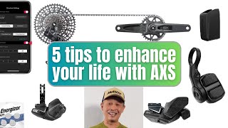 5 tips to improve your life with Sram AXS  dramatically improve AXS reliability and functionality [upl. by Werdnael]