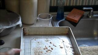 How to Make Bran Flakes from Wheat Part III [upl. by Ttennaj39]