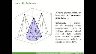 Přednáška  Axonometrie 1 část [upl. by Heise]