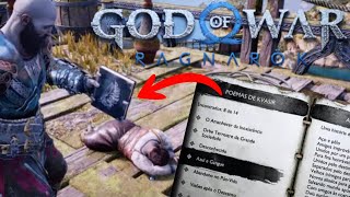 LOCALIZAÇÃO DE TODOS OS POEMAS DE KVASIR  GOD OF WAR RAGNAROK [upl. by Lindly842]