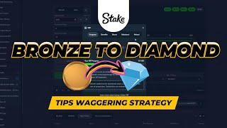 STRATEGY LEVEL UP STAKE VIP FROM BRONZE TO DIAMOND💎💎💎 [upl. by Leaj]