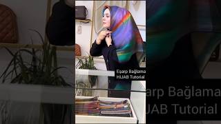 Eşarp Bağlama Modelleri tesettür hijabstyle hijab tutorial تعليم لفات حجاب [upl. by Purdum]