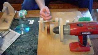 Homemade Guitar Pickup Winder [upl. by Oluas]