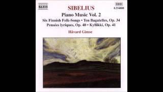 Jean Sibelius  Six Finnish FolkSongs V Velisurmaaja [upl. by Aerdnad]