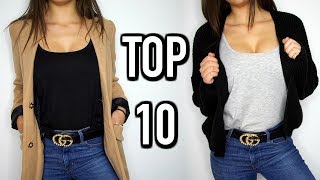 TOP 10  LES TENUES À AVOIR CET HIVER  HAUL amp TRY ON 👗  Horia [upl. by Daisie621]