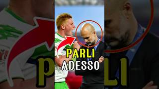 De bruyne vs guardiola🫡football debruyne guardiola bundesliga [upl. by Ransome]