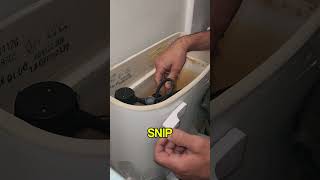 How To Replace A Broken Toilet Tank Lever  Repairs You Can Do plumbingskills repairing [upl. by Auqeenahs589]