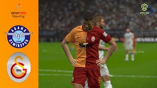 Adana Demirspor  Galatasaray Maç Özeti  Spor Toto Süper Lig 202425 [upl. by Adhern103]