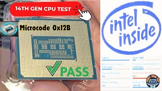 Official INTEL Voltage issue FIX Microcode and ME Firmware Thermal Throttling Test [upl. by Crystal]