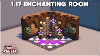 Minecraft 117 Enchanting Room Design Shorts [upl. by Odrareve]