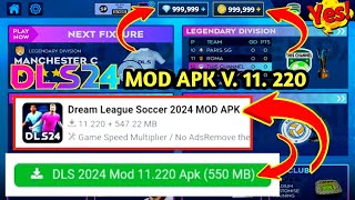 Dls 2024 mod apk unlimited money and gems  Dls 24 hack [upl. by Marylinda377]