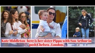 Pippa Middleton here is what her son looks likeShe is a proud mom just like sister Kate Middleton [upl. by Yrennalf]