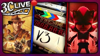 3C Live  Shadow Voice Actor Tron 3 Logo Backlash Jack Reacher Review [upl. by Nebur]