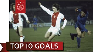 TOP 10 GOALS  Johan Cruijff [upl. by Gaul]