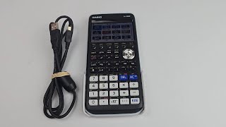 Casio FXCG50 Graphing Calculator Black White USB Cable Python Tested wBattery Ebay Mercari Video [upl. by Gordan]