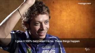 MotoGP™ Misano 2013  Valentino Rossi feature interview [upl. by Eelahs]