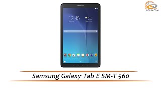 Samsung Galaxy Tab E SMT560  обзор планшета [upl. by Sitarski]