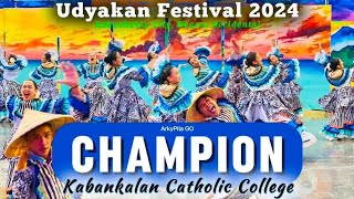 KABANKALAN CATHOLIC COLLEGE HSUDYAKAN FESTIVAL 2024 ARENA DANCE COMPETITION CITY OF KABANKALAN [upl. by Fife933]