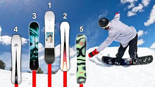 The 5 Most Popular Snowboards in the World [upl. by Farrington687]