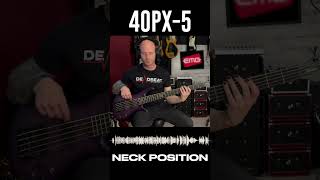 EMG 40P5 vs 40PX5 Neck Position [upl. by Noiroc]