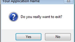 Visual C Tutorial 31 Windows Forms Application Message Box Asking if The User Wants To Exit [upl. by Vannie638]